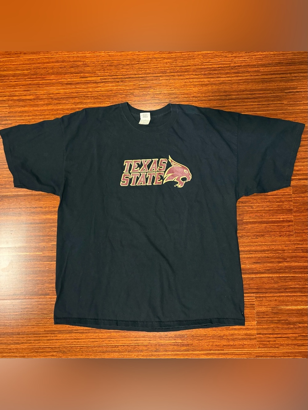 Vintage Y2K Texas State Bobcats Gildan T-Shirt 2XL